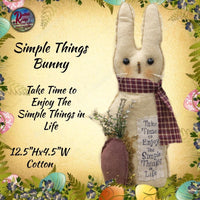 Simple Things in Life Bunny