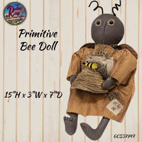 Primitive Bee Doll