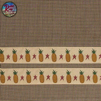 Primitive Pineapple Shower Curtain **50% Savings