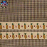 Primitive Pineapple Shower Curtain **50% Savings