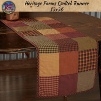 Heritage Farms Quilted Runner 13x36