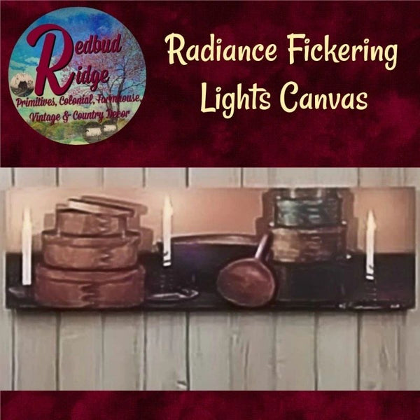Firkins PURE & SIMPLE Radiant LED Lighted Canvas ~ SAVE 25%