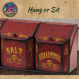 Vintage Style 4/Set Seasoning Tins *SALE