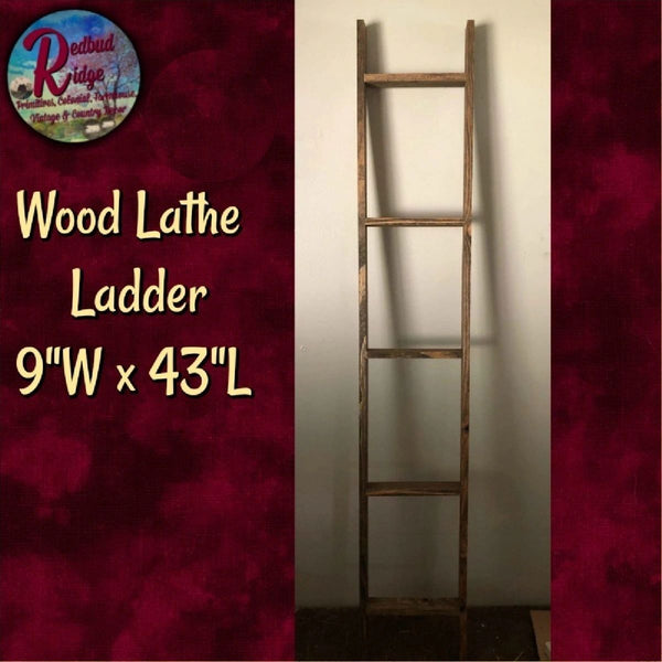 Wood Lathe Ladder 43" Long