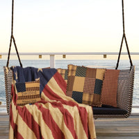 Old Glory Americana Woven Throw 60"x50"