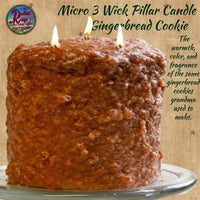 NEW 3 Wick Assorted Scented Candles  3.5 lbs
