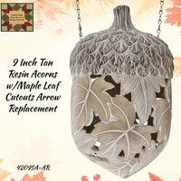 Acorns w/Maple Leaf Cutouts Arrow Replacement
