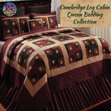 Cambridge Patchwork 4pc QUEEN Bedding ~ Save 25%