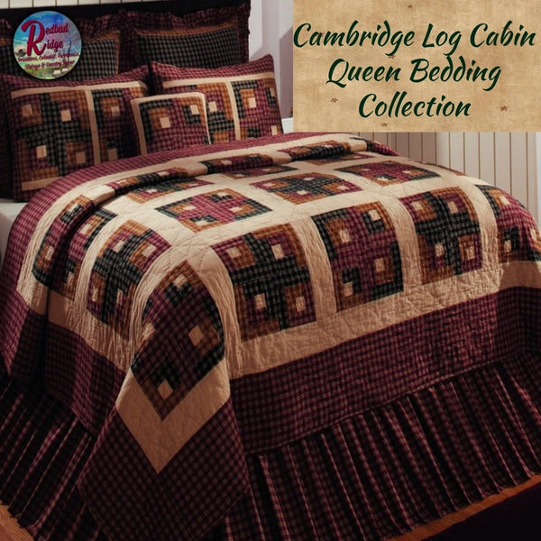 Cambridge Patchwork 4pc QUEEN Bedding