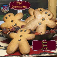 2/Set Gingerbread Men 2 Sizes