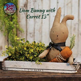 Rustic Grungy Liam Bunny 13"