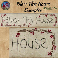 FRAMED Sampler Kindness, Bless or Simplify Choice