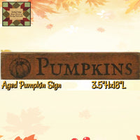 Fall Signs 24" or 18" ~ 3 to Choose from