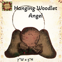 Hanging Rustic Angel