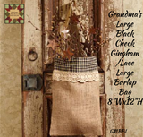 Burlap Bags 3 Different Styles & 2 Sizes Available SALE
