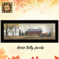 Pumpkins For Sale Framed Picture  Billy Jacobs