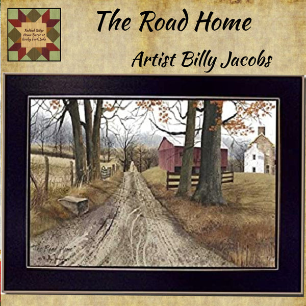 The Road Home Framed Picture Billy Jacobs