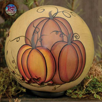 Pumpkins Decorative Hand-painted Ball