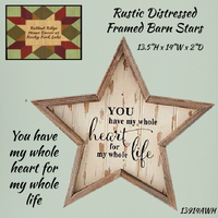 Framed Inspirational Barn Stars Rustic Distressed Signs 50% OFF SAVINGS