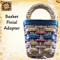 Basket Finial Adapter