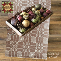 *Bayberry Weave Tan & Cream Table Top Collection