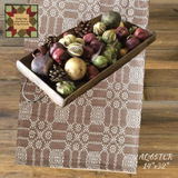 *Bayberry Weave Tan & Cream Table Top Collection