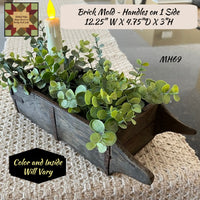 Brick Mold  Antique ~ Handles on 1 Side