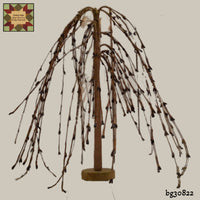 Willow Tree 14" Black Pip Berry