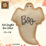 Felt Stuffed Boo Ghost