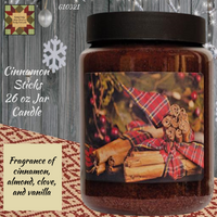 Christmas 26oz Candle Jars Assorted
