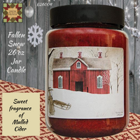 Christmas 26oz Candle Jars Assorted