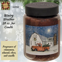Christmas 26oz Candle Jars Assorted
