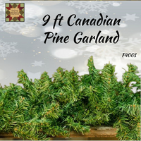 Canadian Pine Garland, 9 ft.