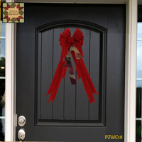 Candy Cane Large Wood Sign 19.75"L