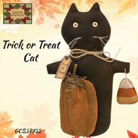 Fall Cat Trick or Treat