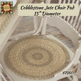 Cobblestone Jute Runner, Trivet and Rugs 2 Styles, More Available
