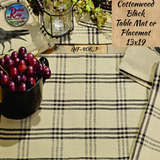 Cottonwood Black/Tan Table Top Collection **50% Savings