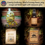 Country Gatherings Potpourri Fixins', Refreshing Oil, Tart Crumbles or Tart Cubes