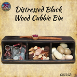 Bin Wood Distressed Cubbie Choice