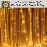 Curtain Lights 10'x10 or 10'x20
