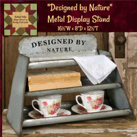 Metal Counter Stand Designed by Nature