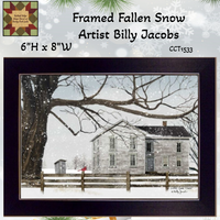 Fallen Snow Framed Artwork Picture