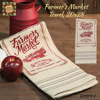 Farmer's Market Towel, 20x28