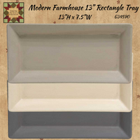 Rectangle Tray 13"L Assorted Colors