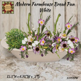 Bread Pan Grey, Stoneware or Soft White