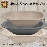 Modern Farmhouse Bread Pan Assorted Colors