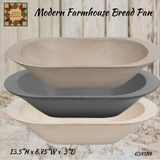 Bread Pan Grey, Stoneware or Soft White