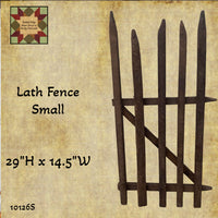 Lath Wood Display Fence  2 Sizes