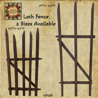 Lath Wood Display Fence  2 Sizes