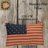 Flag Pillow Hanging